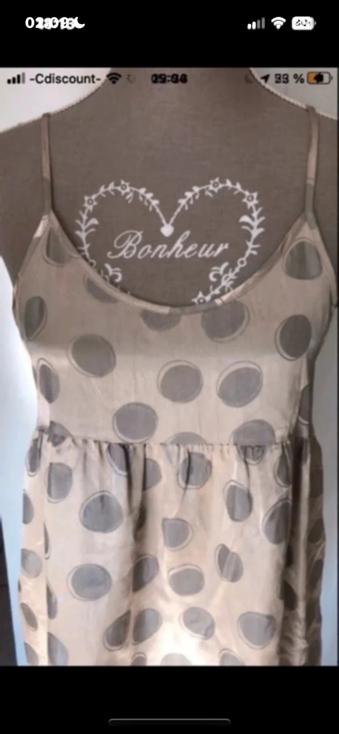 Beige tanktop (des Petits Hauts) – photo 2